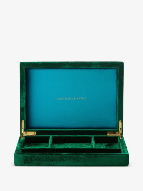Sophie Bille Brahe Trésor velvet jewellery box (21 x 15 cm)