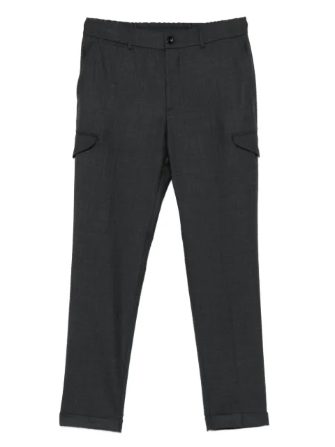 Berwich elasticated-waistband trousers