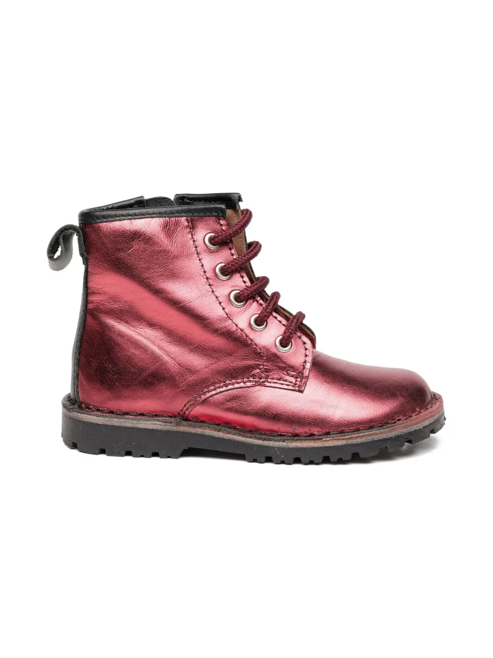 Two Con Me By Pépé lace-up laminated ankle boots | Ankle Boots | Image 2