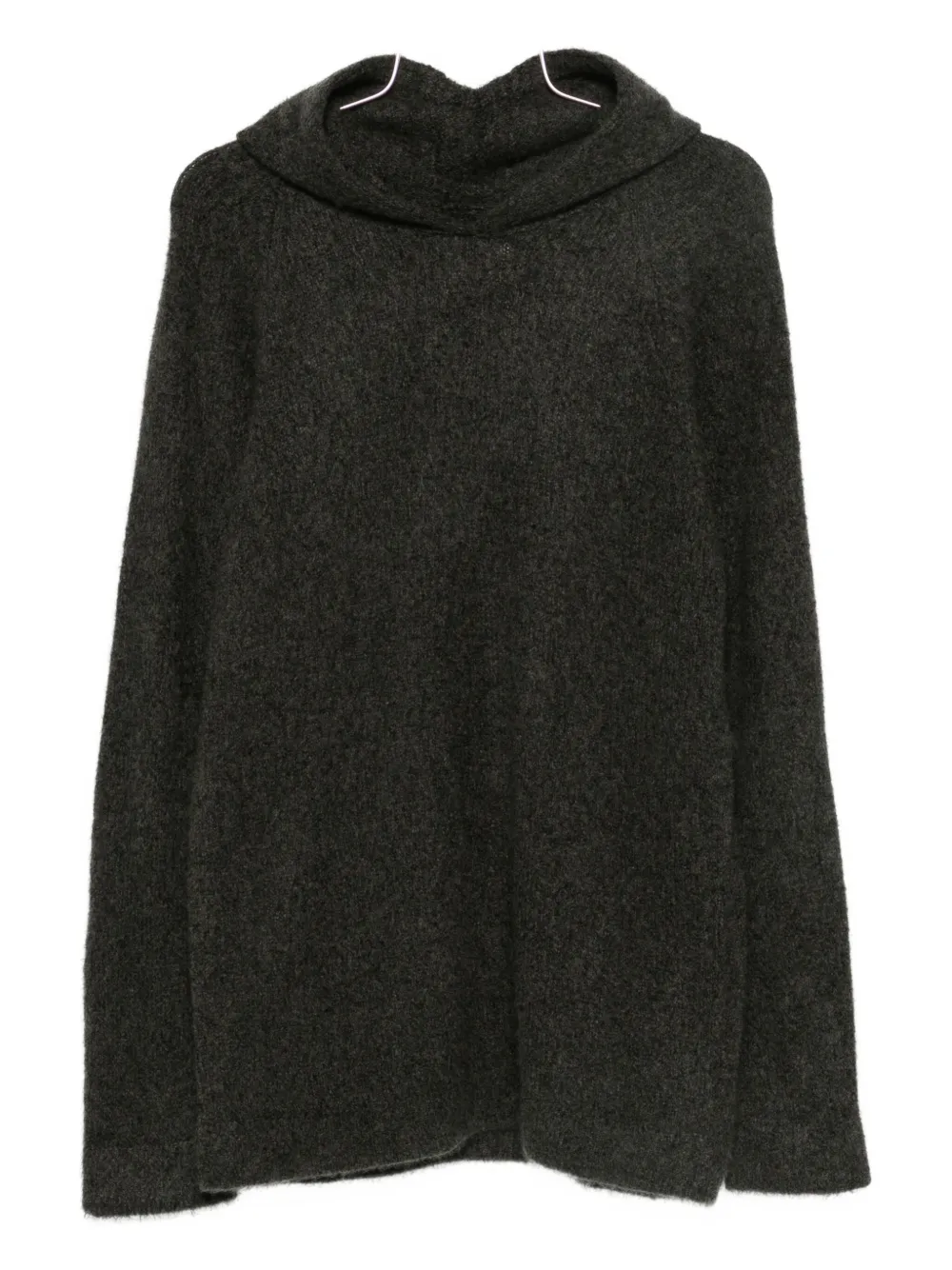 Label Under Construction fine-knit hoodie | verde | Image 1