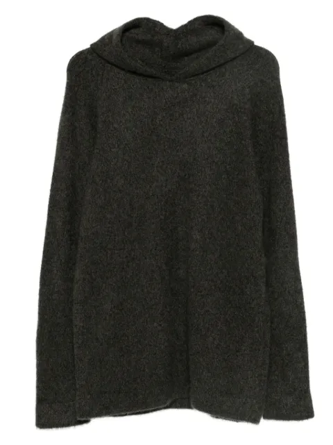 Label Under Construction fine-knit hoodie