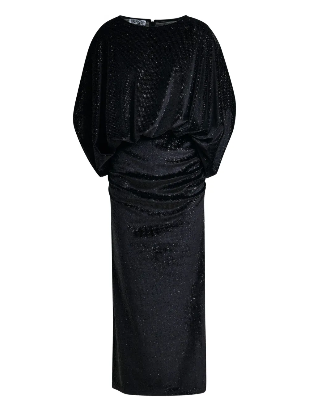 Essentiel Antwerp vestido largo Evidence estilo capa | negro | Image 1