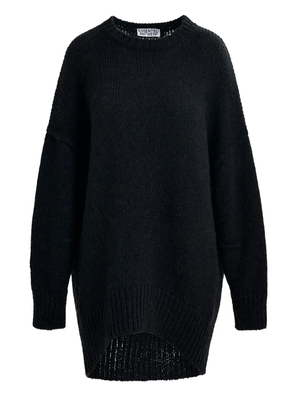 Essentiel Antwerp robe courte Ifly à volants | noir | Image 1