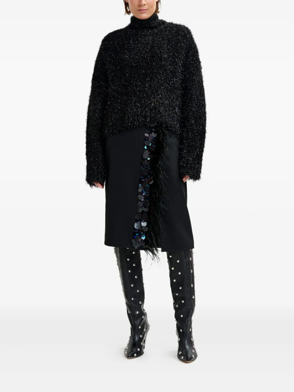 Essentiel Antwerp suéter Istrana con moño metalizado | Suéteres | Image 2