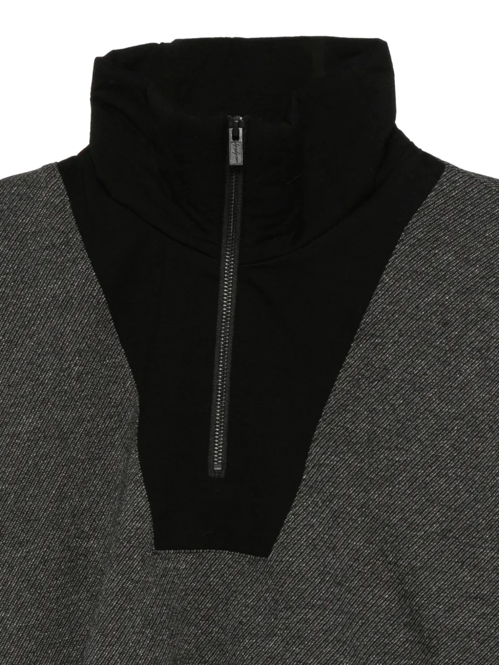 Yohji Yamamoto Trui met hoge hals Grijs