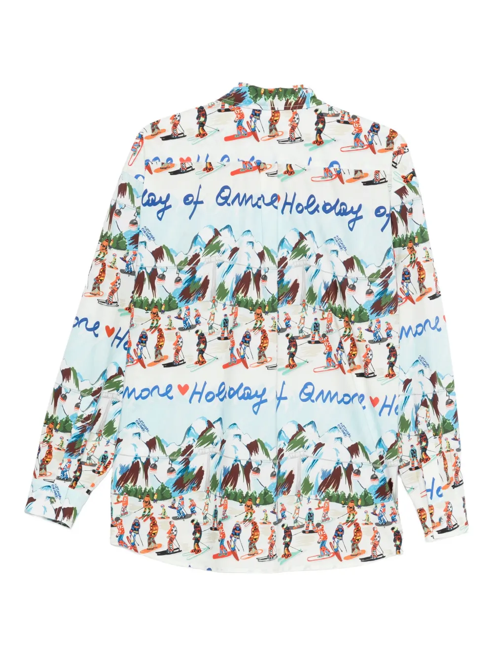 Alessandro enriquez Blouse met grafische print - MULTICOLOR