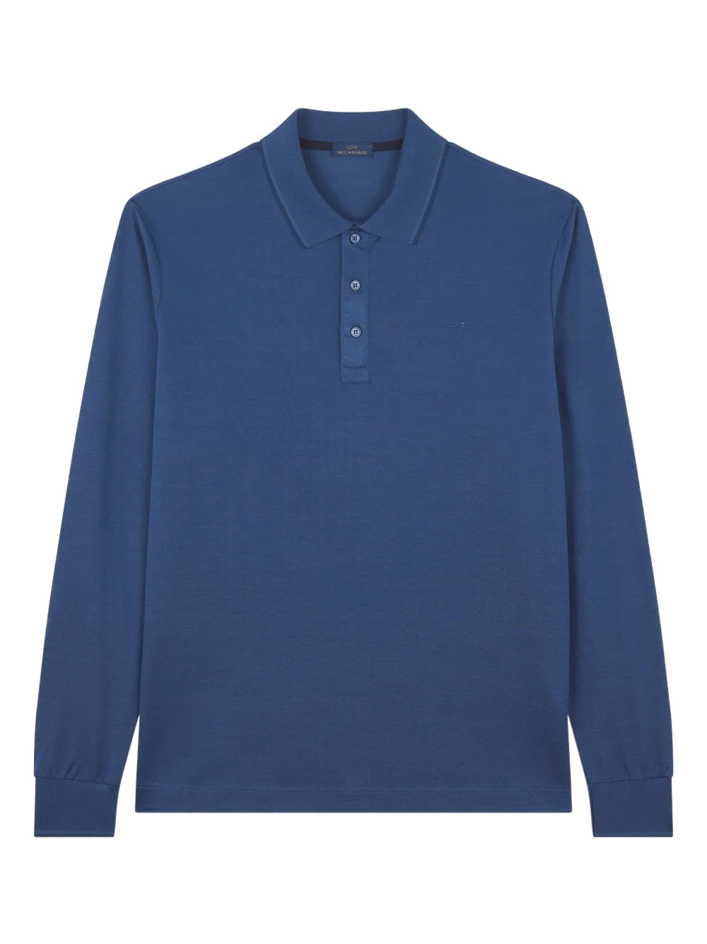 Paul & Shark playera tipo polo con bordado Shark Fin | azul | Image 1