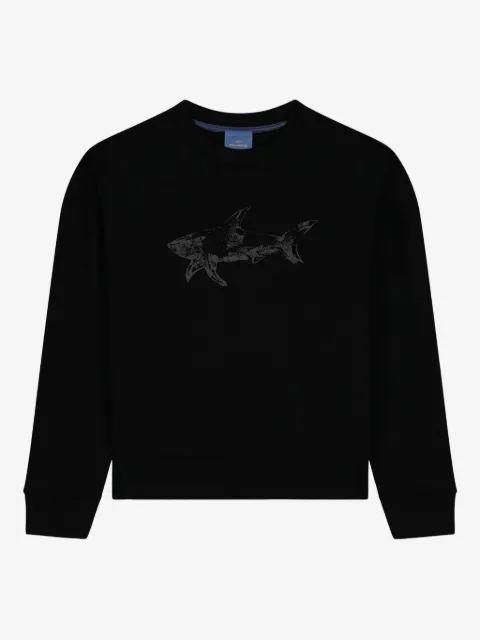 Paul & Shark sudadera con tiburón estampado