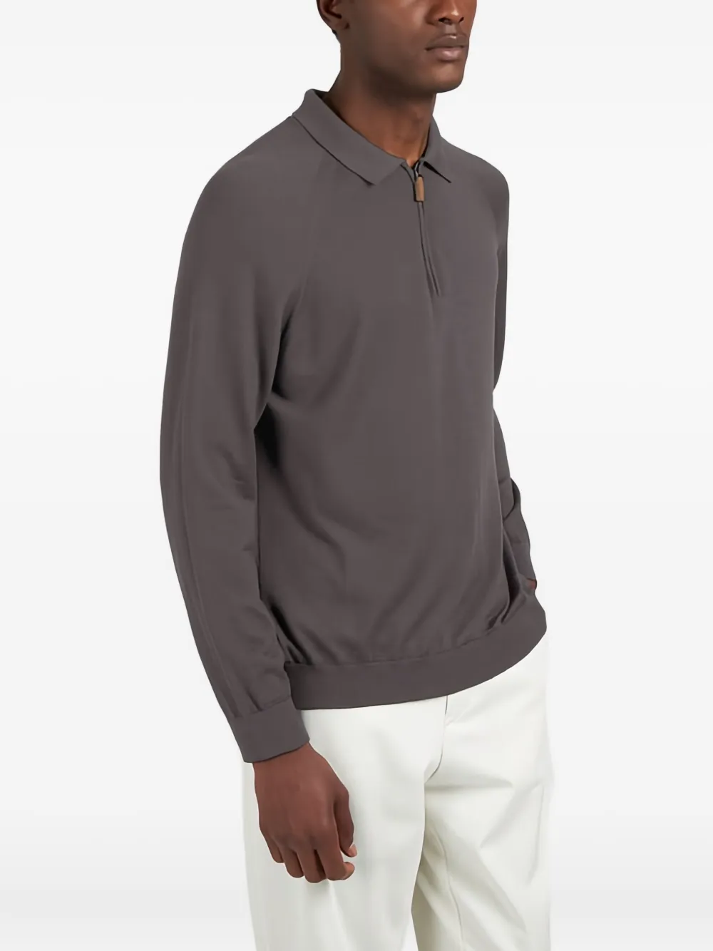 Paul & Shark zipped polo shirt - Bruin