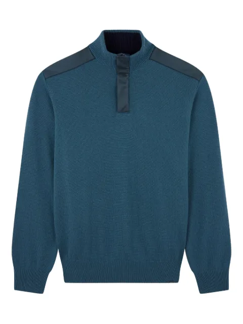 Paul & Shark x Loro Piana half-zip sweater
