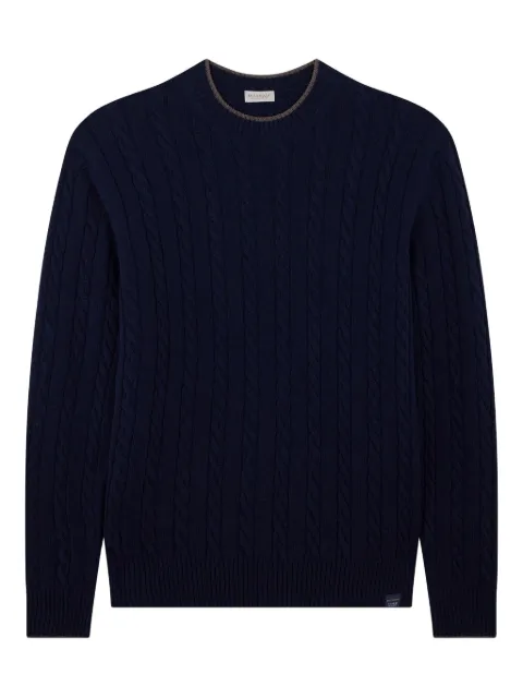 Paul & Shark cable-knit turtleneck sweater