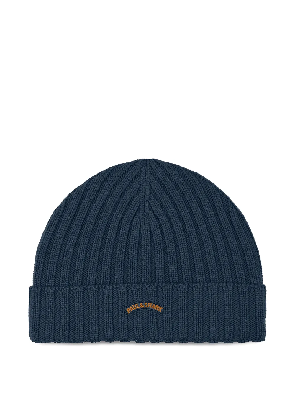 Paul & Shark ribbed beanie hat - Blu