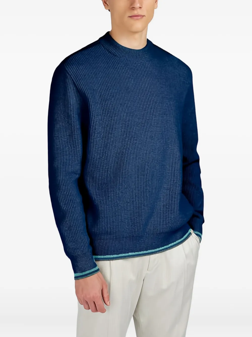 Paul & Shark crew-neck sweater - Blauw