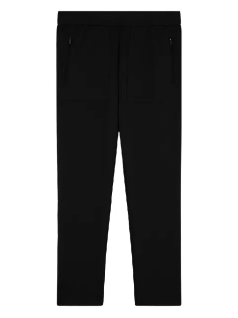 Paul & Shark shark fin-embroidery track pants