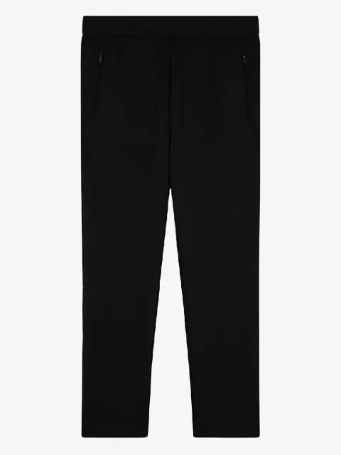 Paul & Shark shark fin-embroidery track pants