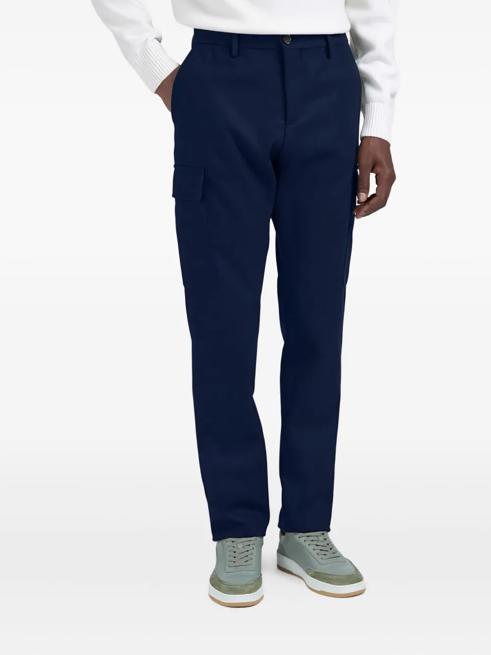 Paul & Shark multiple-pocket cargo pants - Blauw