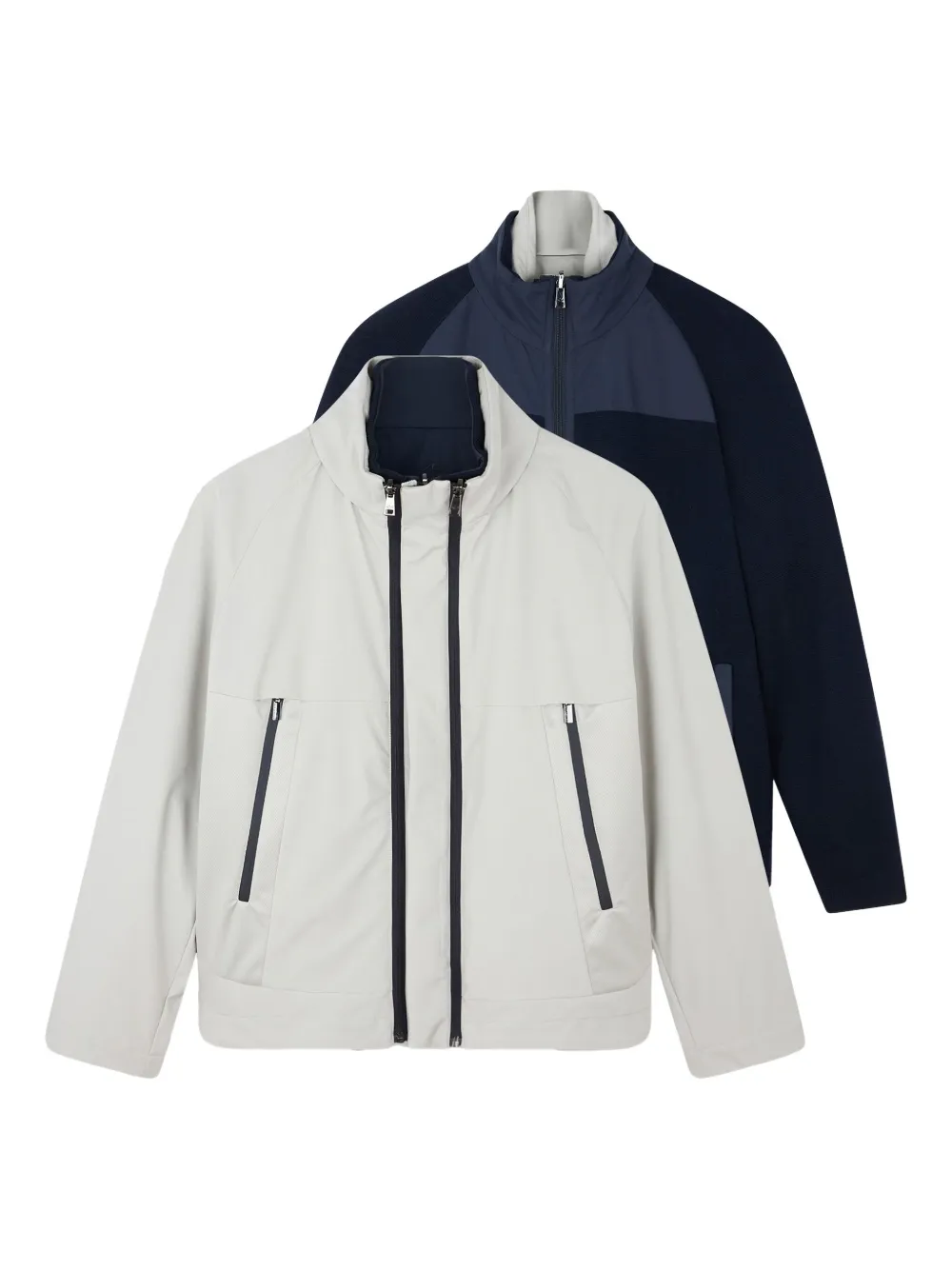 Paul & Shark Typhoon® Aguaviento Zip Jacket In Blue