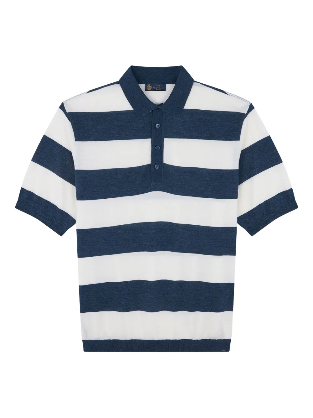 Paul & Shark playera tipo polo con rayas estampadas | azul | Image 1