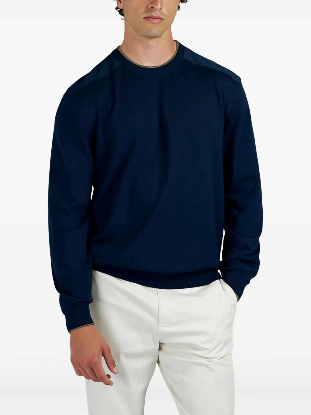 Paul & Shark crew-neck sweater - Blauw
