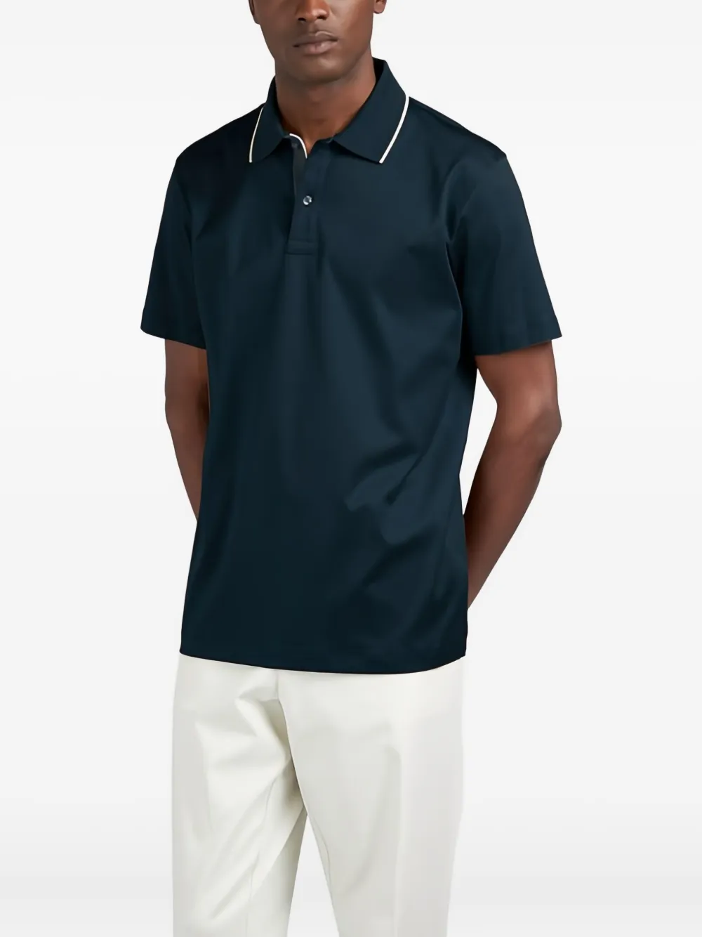 Paul & Shark cotton polo shirt - Blauw