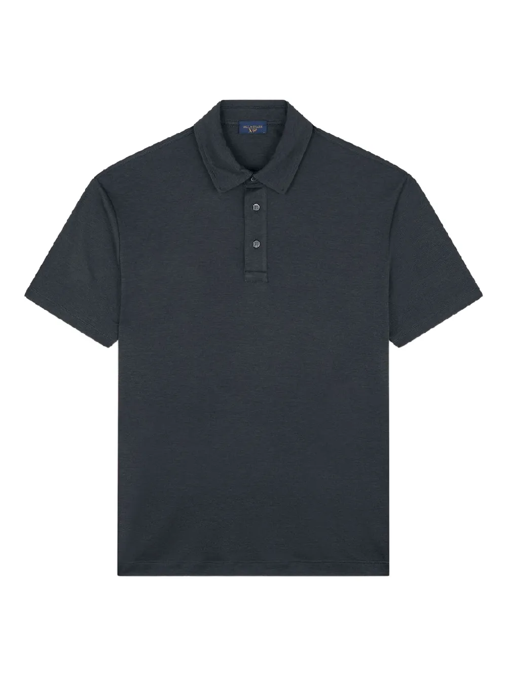 Paul & Shark Short-sleeve Polo Shirt In Gray
