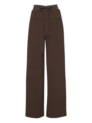 Pleats Please Issey Miyake ベーシック パンツ | ブラウン | FARFETCH JP