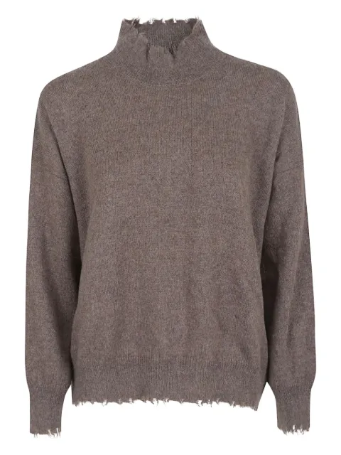 Antonelli frayed sweater