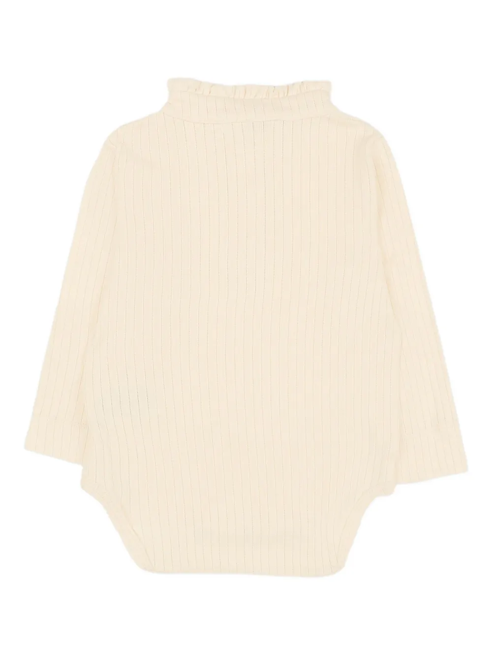 Bamboom Romper met ruches - Beige