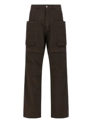 RICK OWENS DRKSHDW 22AW ワイドデニムパンツ DRKSHDW | TYRONE CUT PANTS MULTI IN STRETCH DENIM デニム