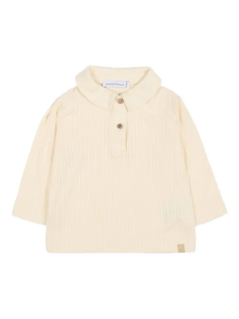 Bamboom Langärmeliges Poloshirt