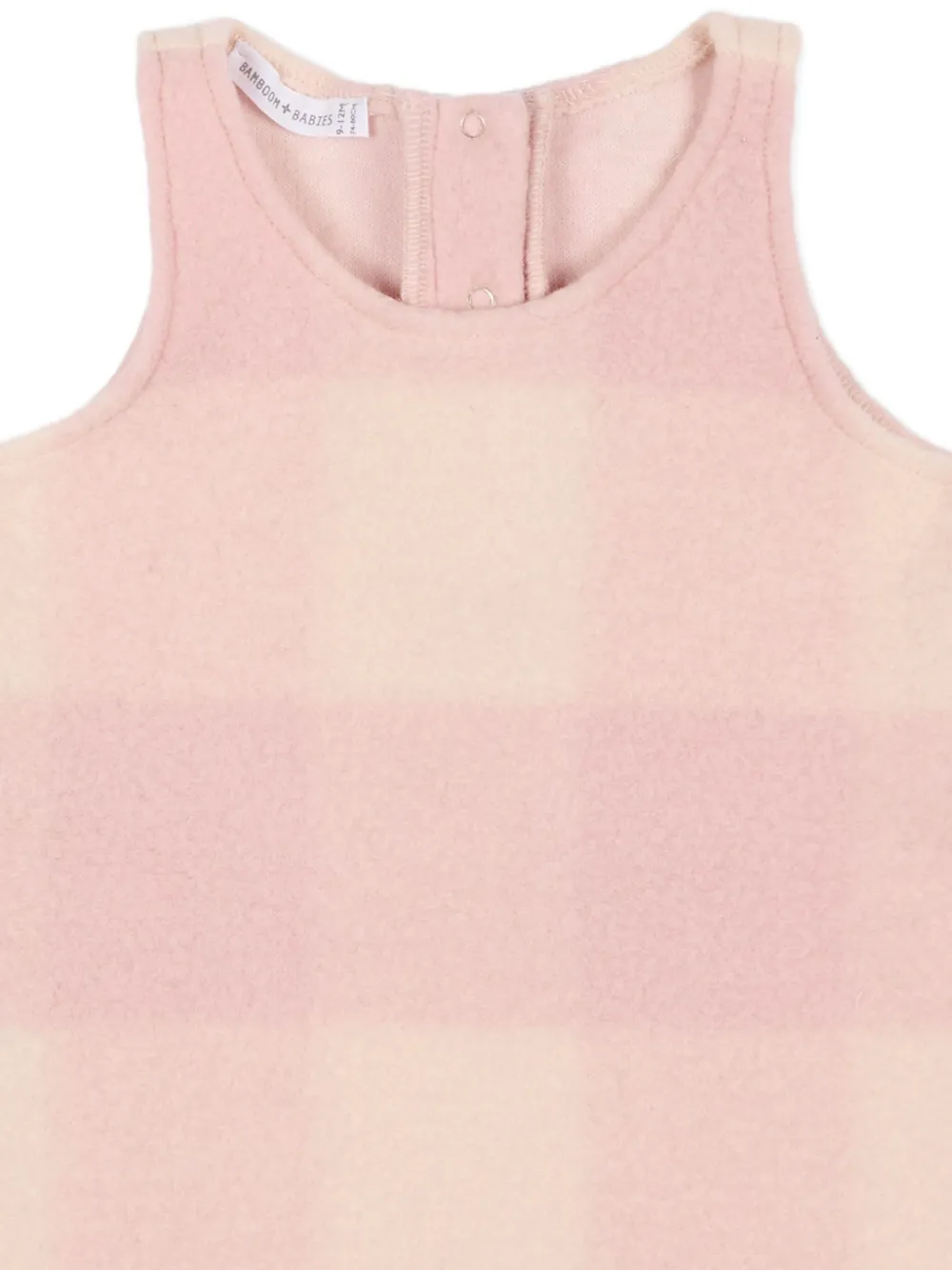 Bamboom Checked Sleeveless Dress In Red