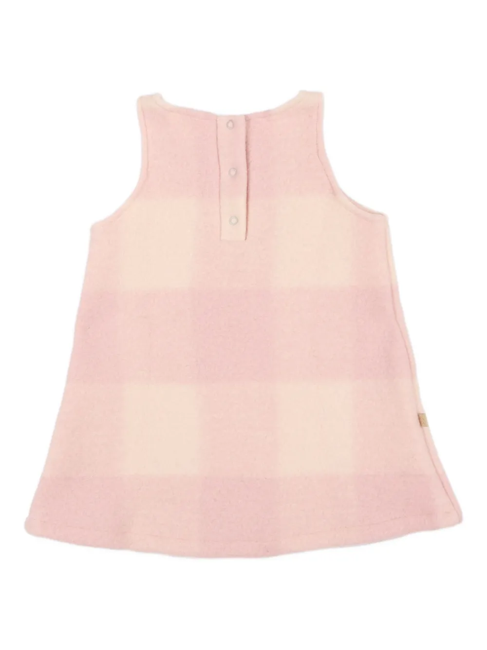 Bamboom Checked Sleeveless Dress In Red