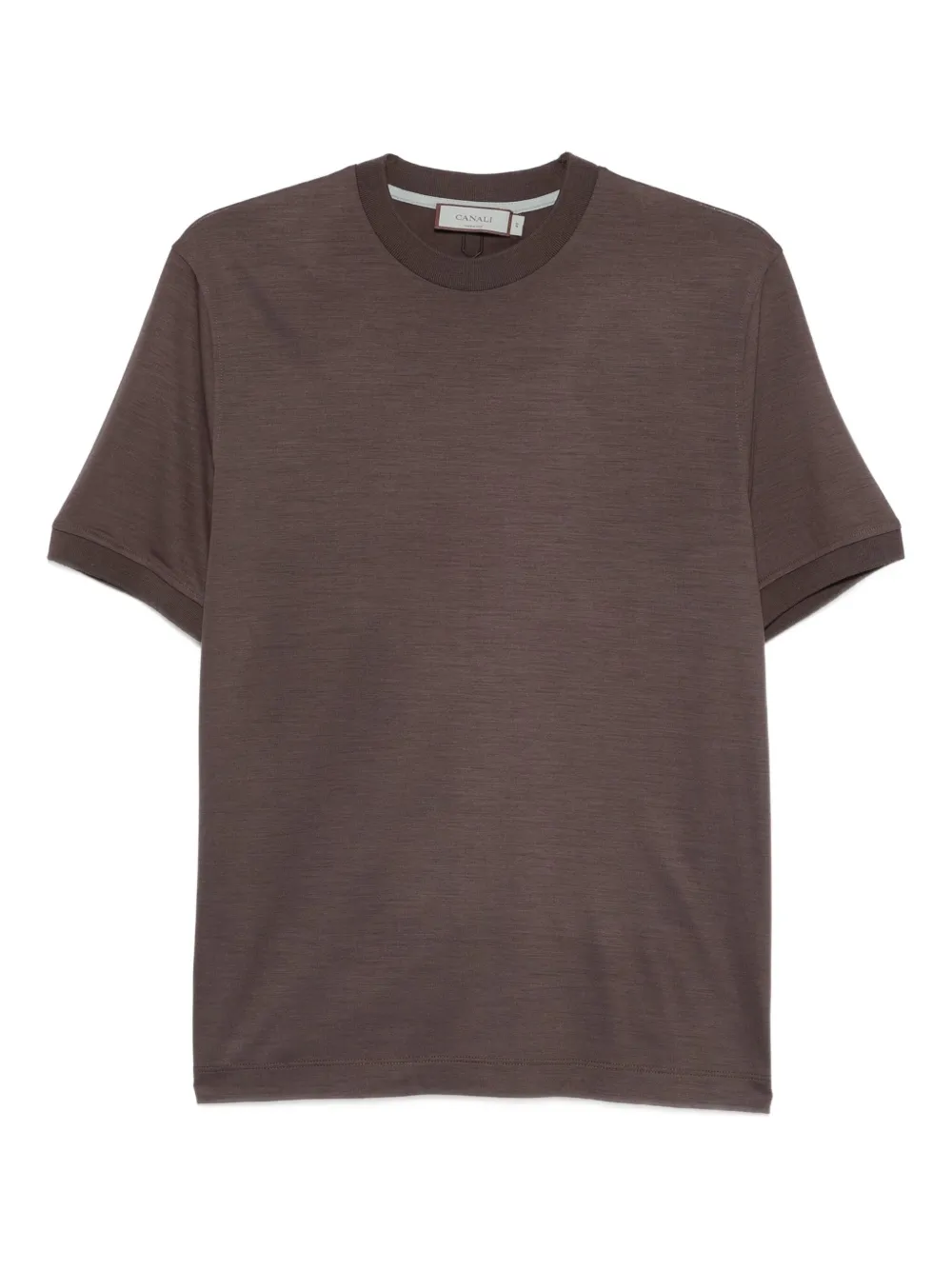 Canali playera con cuello redondo | marrón | Image 1