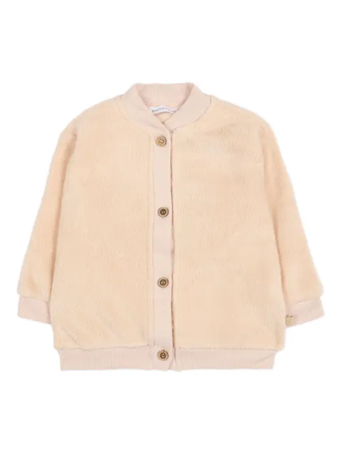 Bamboom Bomberjacke mit Teddy-Knopfverschluss