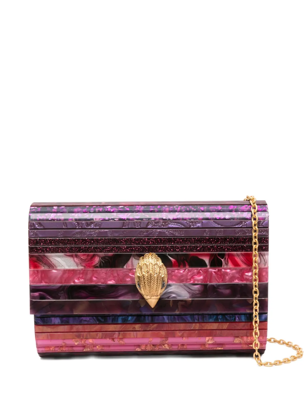 Kurt Geiger London Party Eagle clutch bag | Rosa | Image 1