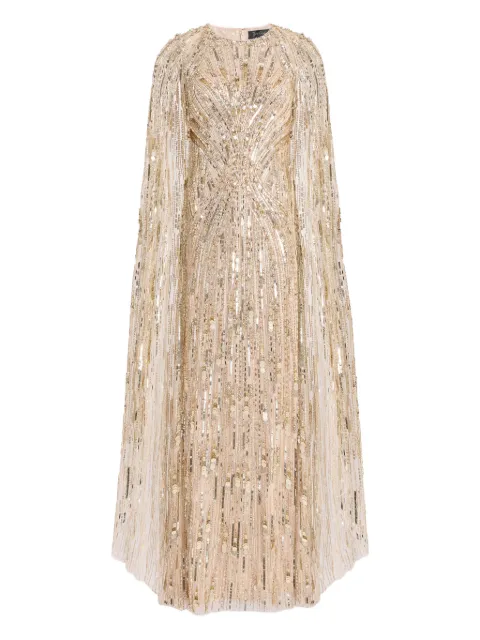 Jenny Packham Elio sequin-embellished maxi dress