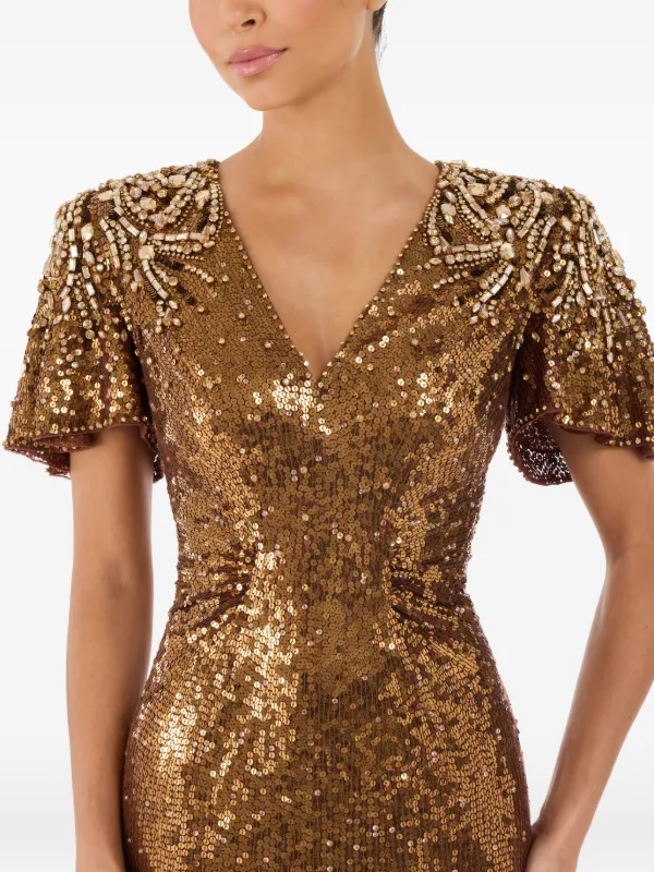 jenny packham orange dress Jenny Packham Spring 2023 Ready-to-Wear Collection
