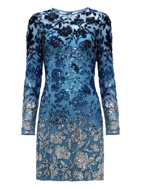 Jenny Packham Jazz スパンコール フローラル ミニドレス