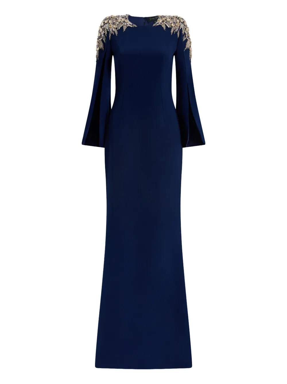 Jenny Packham Adeline maxi dress - ブルー Jenny Packham Adeline maxi dress - ブルー