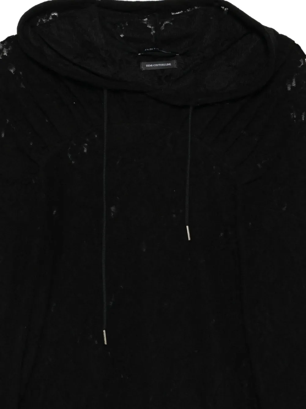 JUNTAE KIM レース パーカー | ブラック | FARFETCH JP