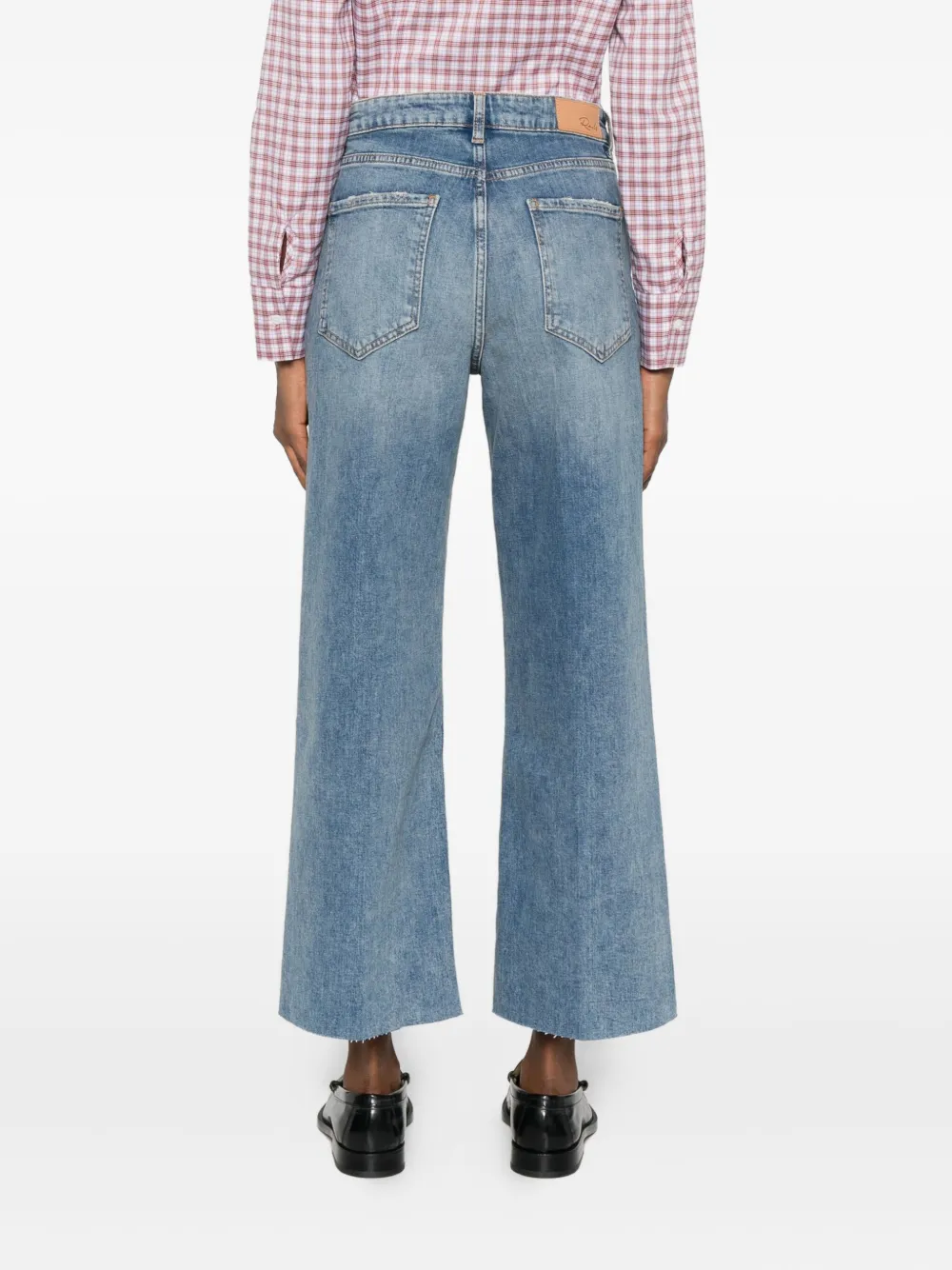 Rails Getty Cropped Jeans In Blue
