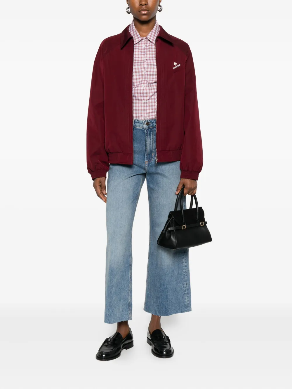Rails Getty Cropped Jeans In Blue