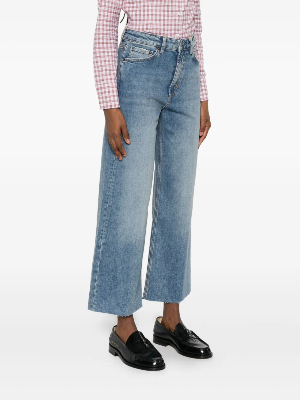 Rails Getty Cropped Jeans In Blue