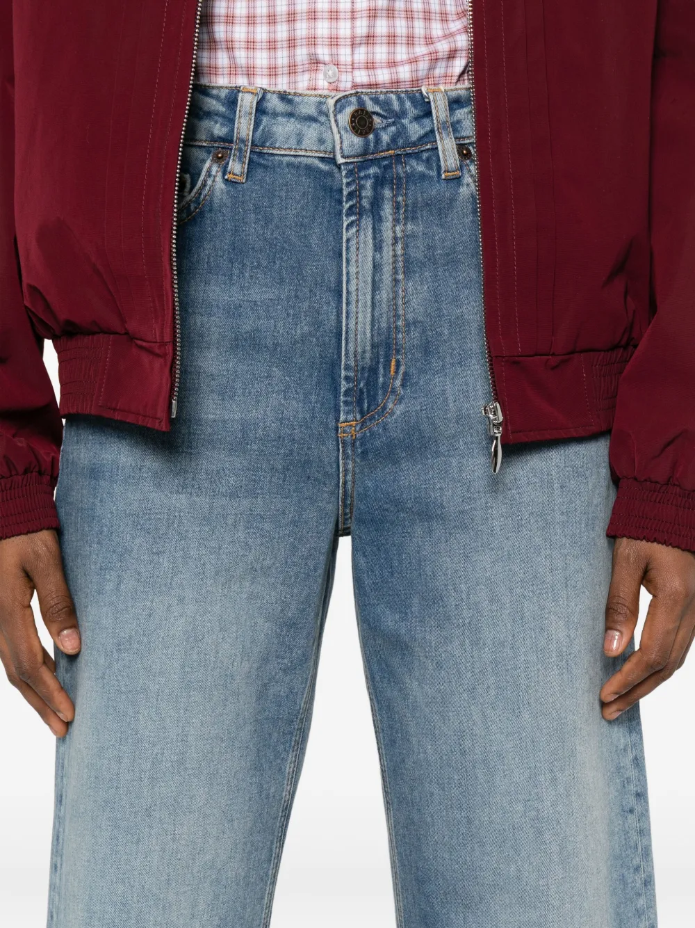 Rails Getty Cropped Jeans In Blue
