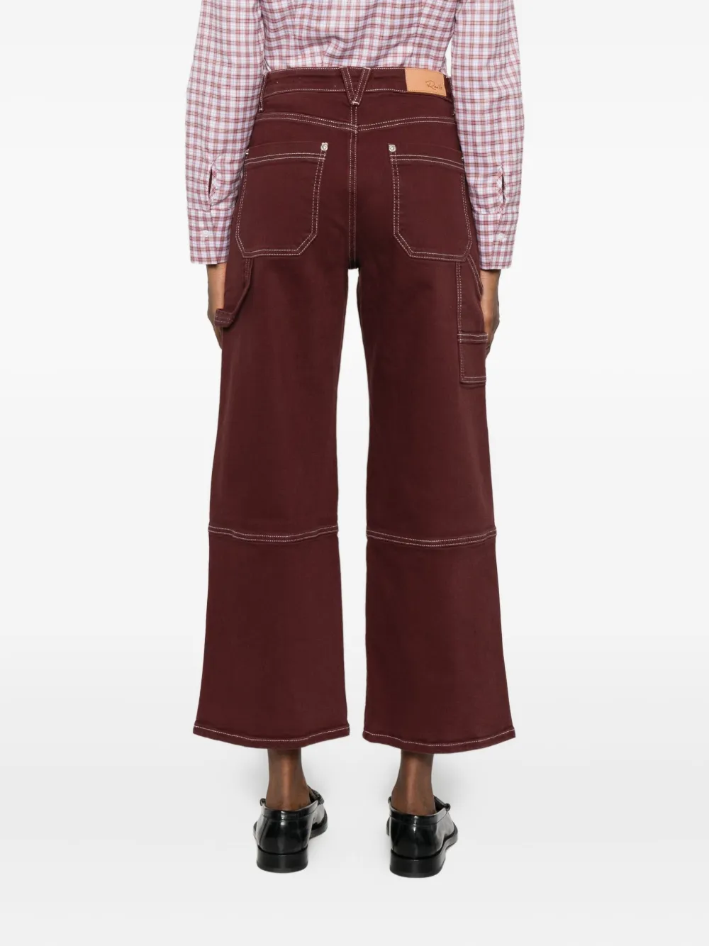 Rails Silverado Carpenter Jeans In Burgundy