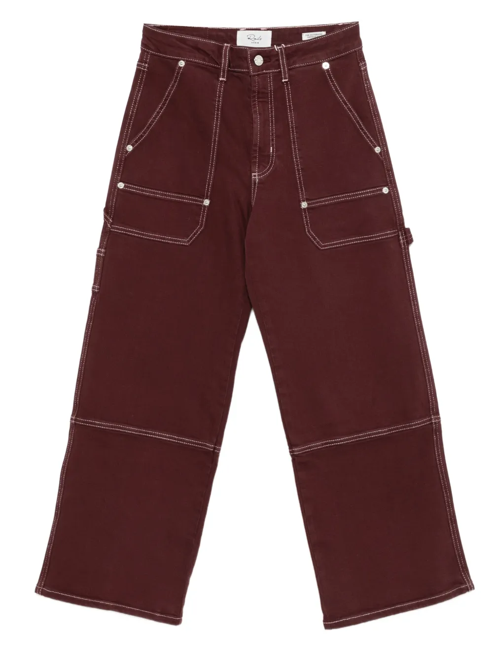 Rails Silverado Carpenter Jeans In Burgundy