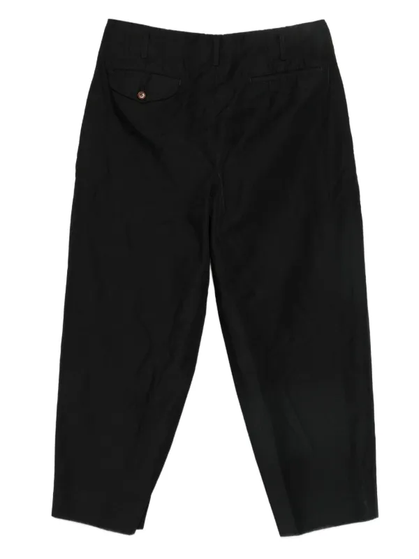 Comme Des Garçons Homme Plus wide-leg Trousers | Black | FARFETCH