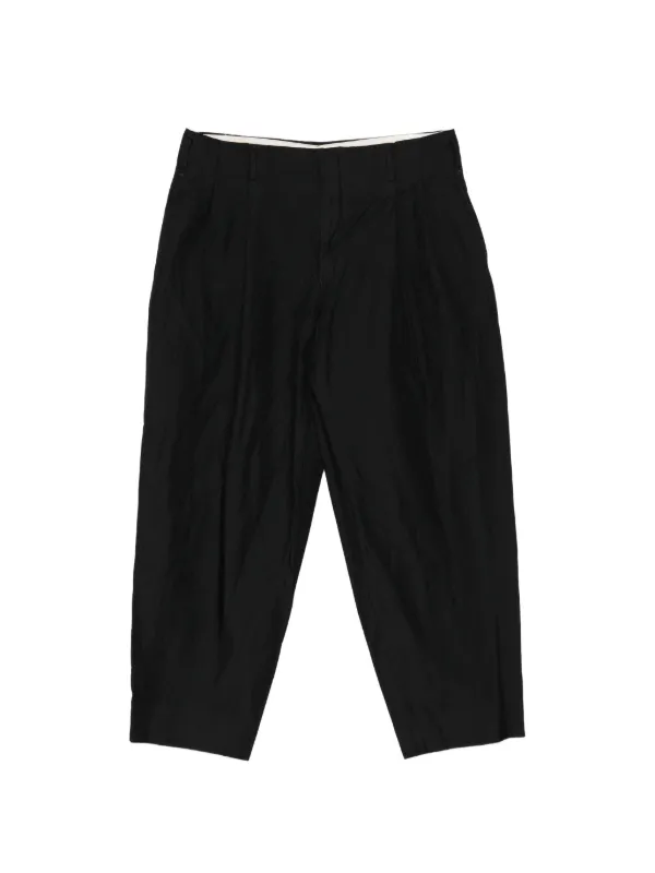 石*李様 COMME des GARÇONS HOMME PLUS プリーツショ Comme Des Garçons Homme Plus プリーツ パンツ | ブラック | FARFETCH JP
