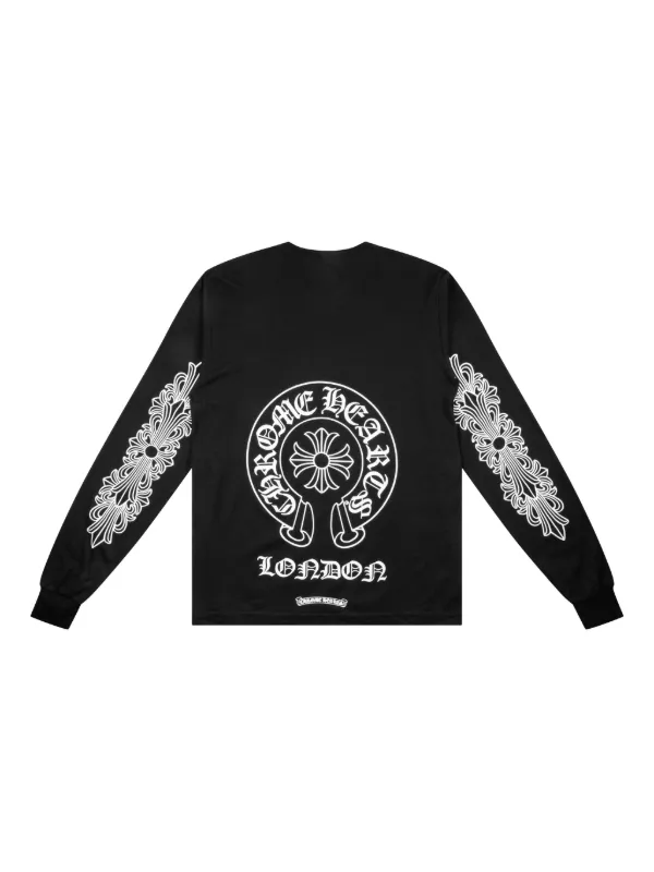 Chrome Hearts London Exclusive long-sleeve T-shirt | Black | FARFETCH