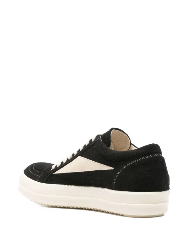 VETEMENTS 75mm Platform Leather Sneakers | Black | FARFETCH RO
